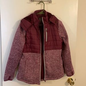 Special One Burgundy Fleece-lined Jacket